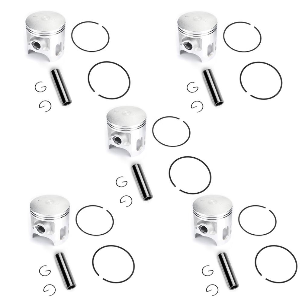 Artudatech-Kit de pistón para Yamaha DT200R 1995-1996 + 0,25 + 0,50 + 0,75 + 1,00 + + 3ET-11631-02-95, tamaño de cilindro STD 66mm, piezas de motocicleta