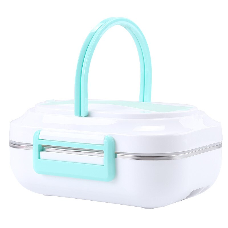 304 stainless steel inner tank electric lunch box 3 boxes heating lunch box 220 V40w: Default Title