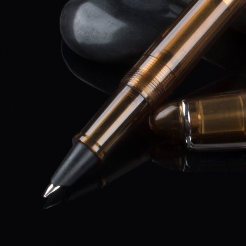 JINHAO 992 Student Fountain Office Pen Transparent 6 Color Round Spiral