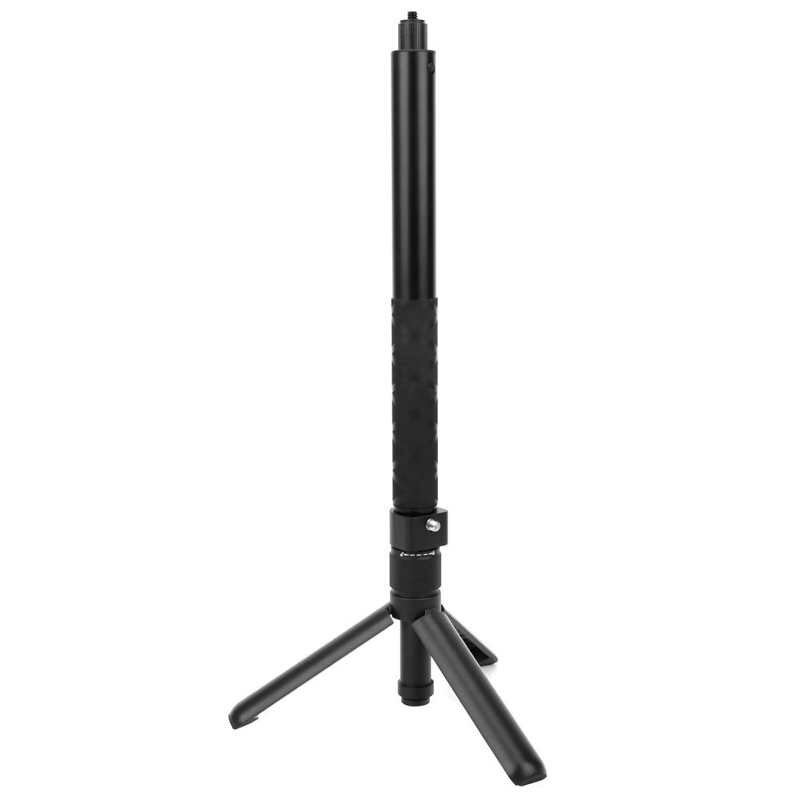 Statief Voeten Handvat Grip Selfie Stok Folding Tripod Stand Met Uitgebreide Pole Voor Insta360 Een/X Camera Mini Statief benen