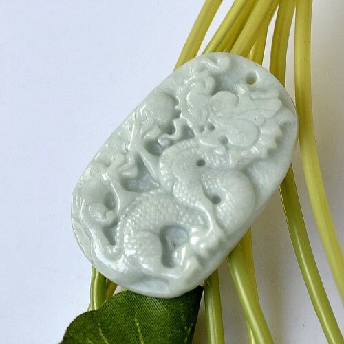 42x28mm Natural Burma Jade Charm Pendant ,Fine Pendant Jewelry For Women With Certificate Can