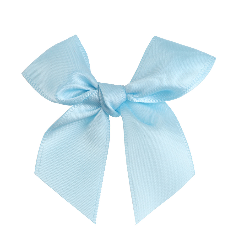 20/50 Uds. Lazos de cinta coloridos, cinta de satén de poliéster, lazo, sombreros de flores, ropa, , de boda, decoración artesanal DIY: Verde menta / 21 cm