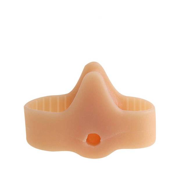 5 Pairs Silicone Gel Toe Finger Separators Spacers Feet Straightener Bunion Corrector Hallux Valgus Toe Protector: skincolor