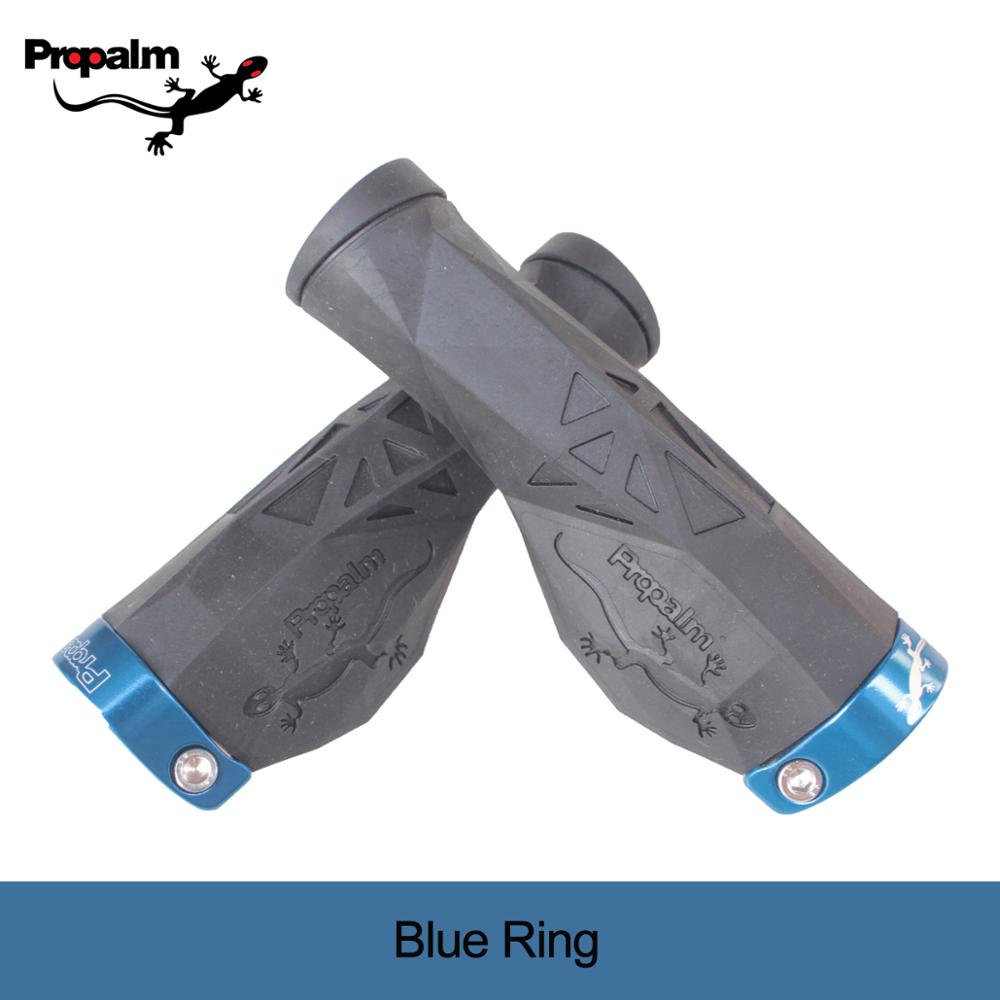 Propalm Gecko F1980EP2 Cycling Grips MTB Handlebar TPR Rubber Grip for Mountain Bike Fixed Gear Bicycle Accessories: blue