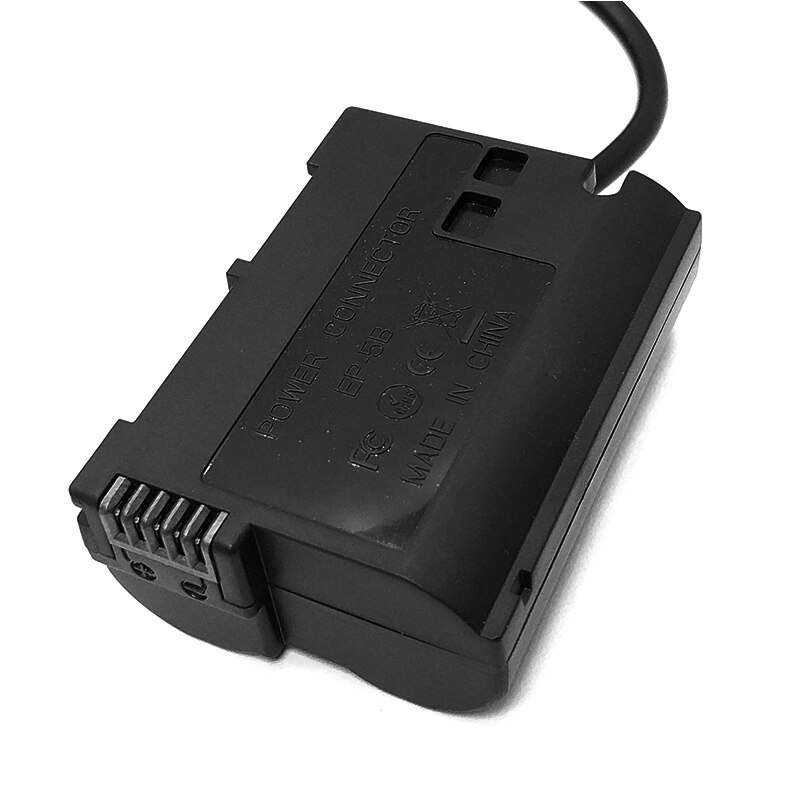 EN-EL15a acoplador de CC para cámara Nikon, EP-5B simulada de batería para cámaras Nikon D500 D600 D610 D750 D800 D800E D810 D810A D850 D7000 D7100 D7200 1 V1