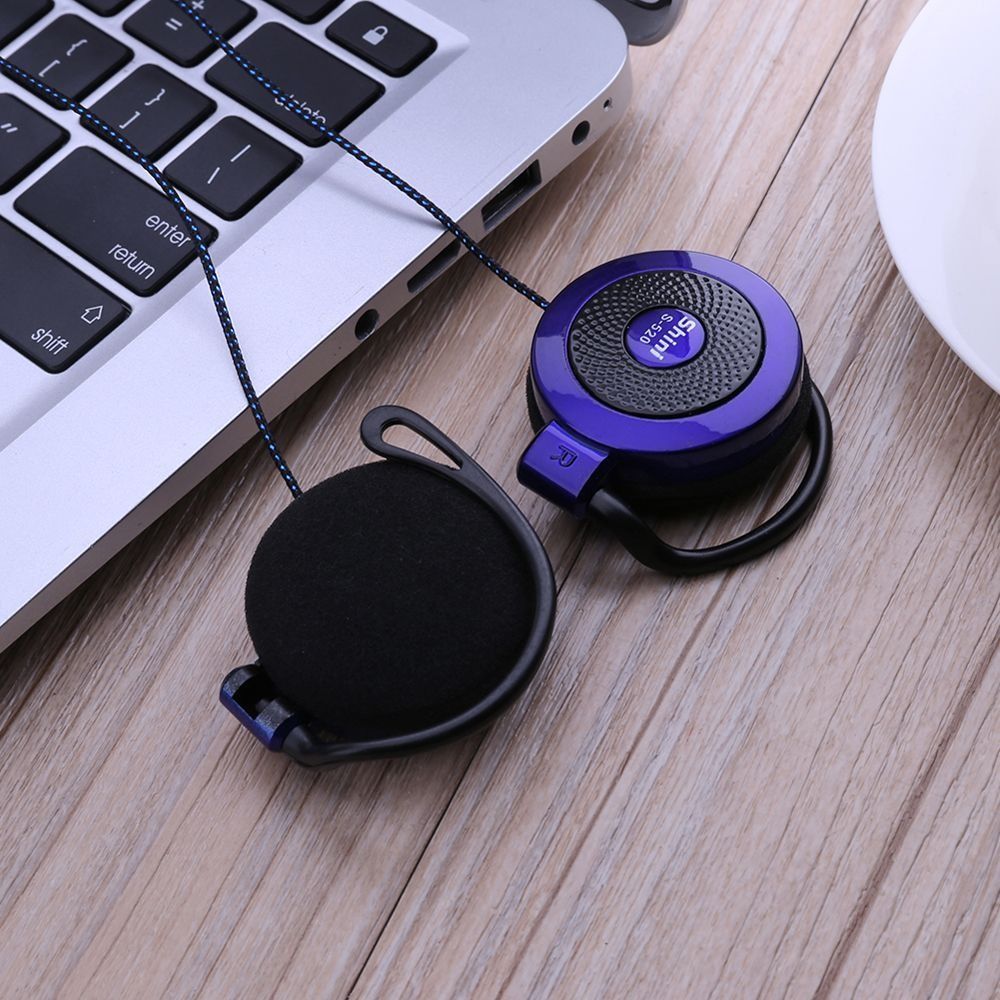 For Shini S-520 3.5mm Stereo Mp4 Ear-Hook Game Sports Leisure Mobile Phone Universal Ear Hook Headsets Wire Sports Earphones