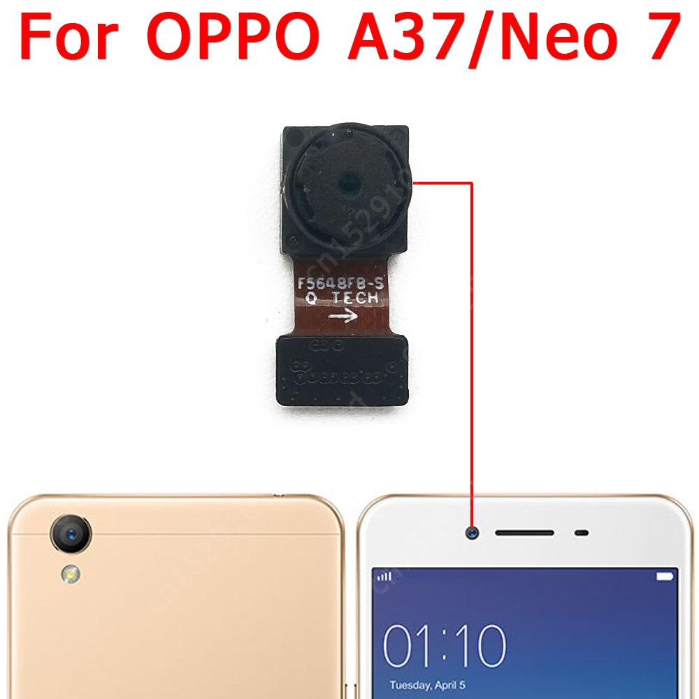 Originele Front Camera Voor Oppo A37 Neo 7 Neo7 Frontale Selfie Kleine Camera Module Telefoon Accessoires Vervangende Onderdelen