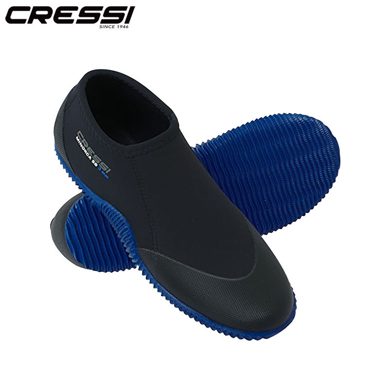 Cressi minorca shorty 3mm sukellussaappaat sukelluskengät aikuisille unisex joustavat naarmuuntumista estävät