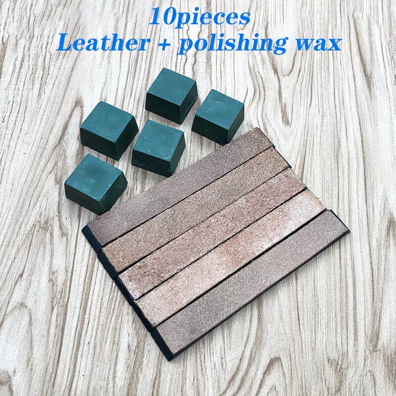Leather Pimp swinging cloth razor polishing Sharpening stone knife sharpener Auxiliary tools polishing wax sharpening system: F