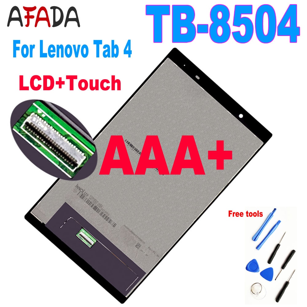 Pantalla táctil LCD de 8 &quot;para Lenovo Tab 4 TB8504, TB-8504N TB-8504, 8504F, 8504X, piezas de repuesto