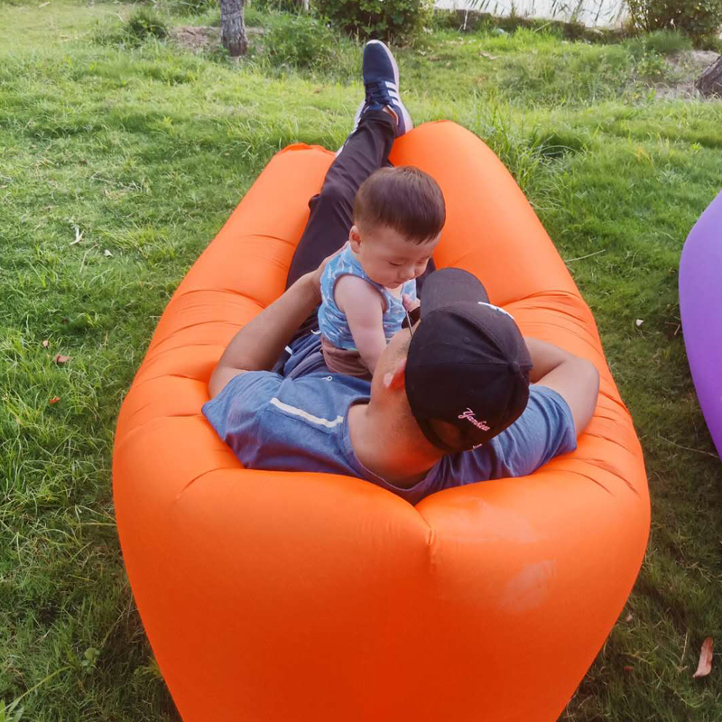 Schnelle Faltung Licht schlafsack Wasserdichte Aufblasbare tasche faul Sofa Camping schlafsäcke Luft bett Erwachsene Strand Salon Stuhl