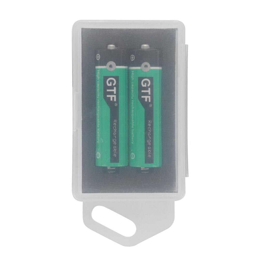 GTF1.5V USB AA li-ion Battery 2800mwh 1900mah 100% capacity li-polymer USB rechargeable battery Box USB cable