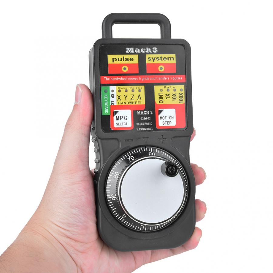 CNC MACH3 USB Industrial Electronic Handwheel 4Axle Manual Control Pulse Generator Manual Pulse Generator