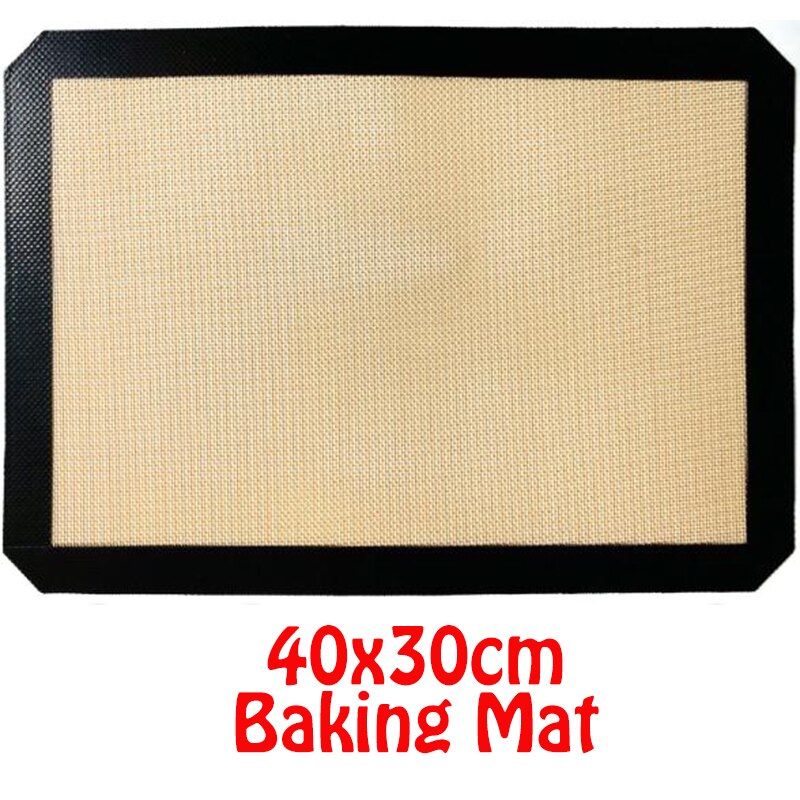 Macaron Silicone Baking Mat Pad Carpet 40x30/60x40 Non-stick Oven Cooking Dough Rolling Mat Tool Bakeware Pastry Accessories: 40x30 Baking mat