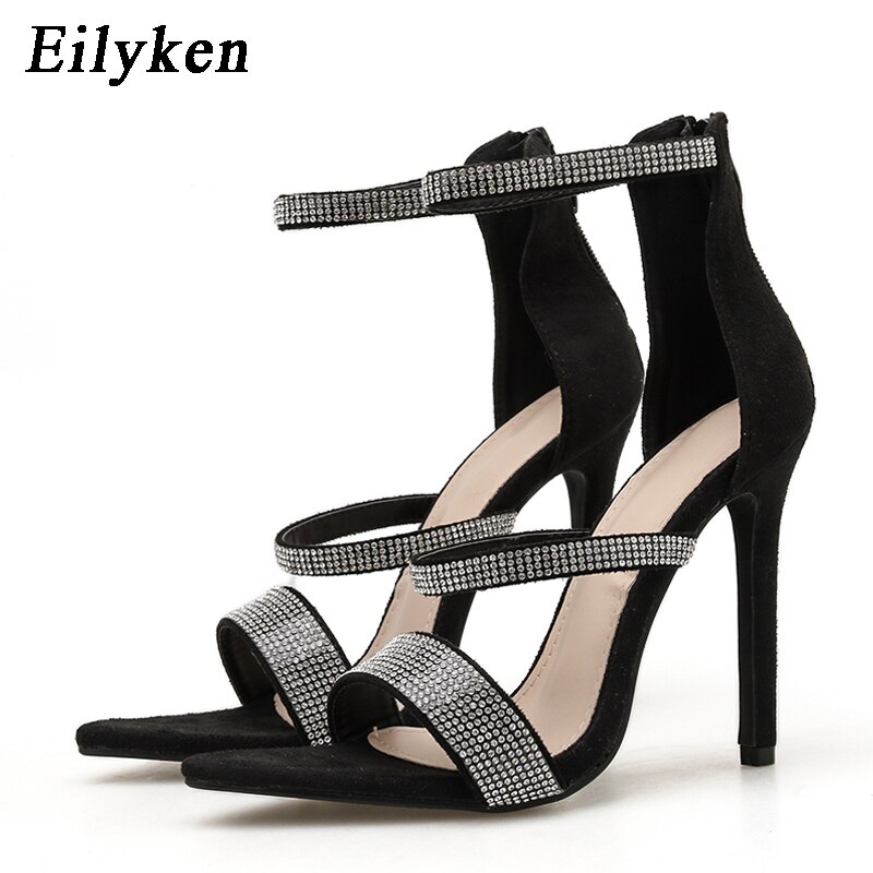 Eilyken Peep Toe Cut-outs Gladiator Sandals main image 1