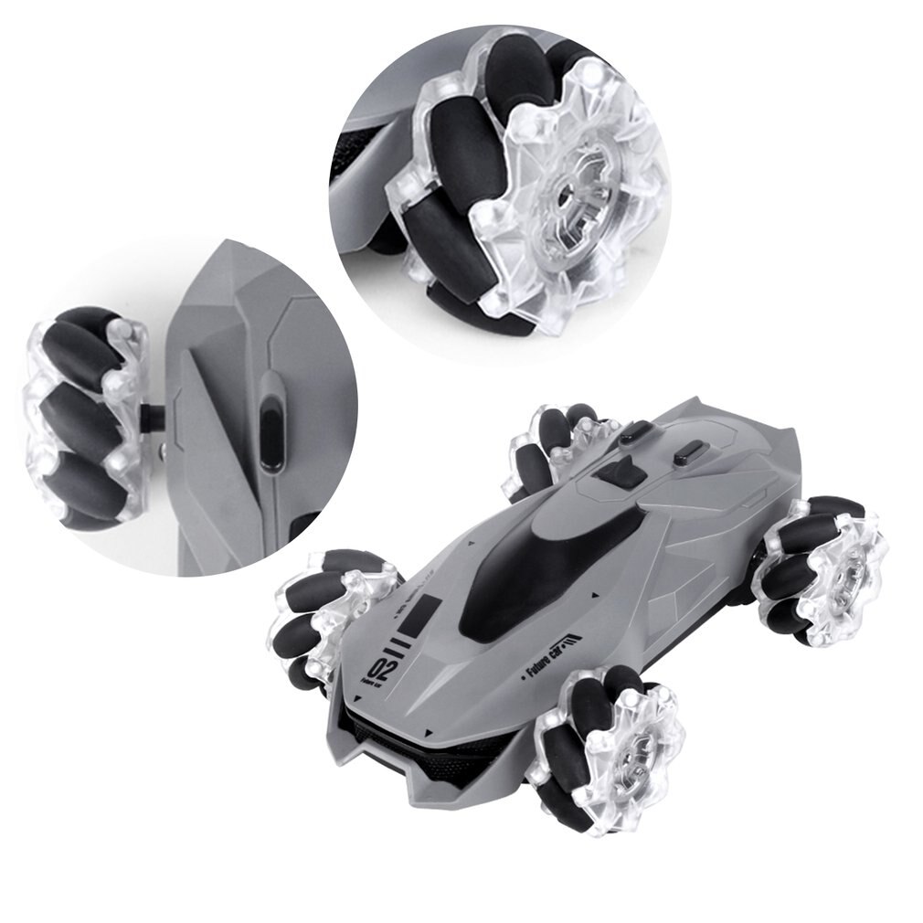 JJRC Q92 1:24 2,4G 4WD 360 Grad kippen Simulation sprühen Nacht Blendung Wirkung Reifen Dynamische Klang Wirkung RC Kunststück Auto Modelle spielzeug