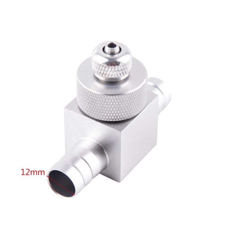 Atomizador externo de CO2 de 12/16mm para acuario, tanque de peces, Reactor contador de burbujas: 12