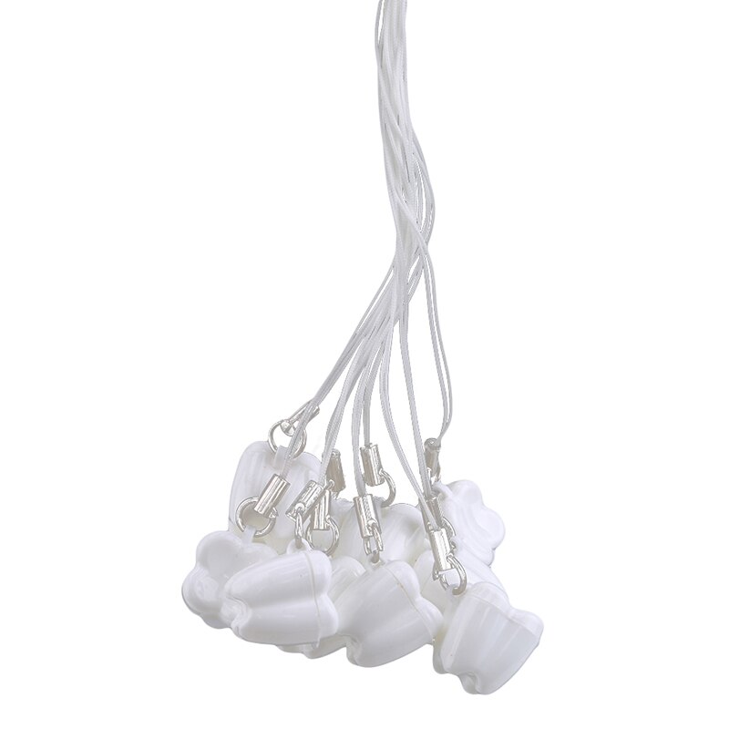Caja para dientes de leche, recuerdo para niños, caja para guardar dientes de bebé, caja para guardar dientes de niños, Mini cajas de almacenamiento, recipiente Multicolor: white