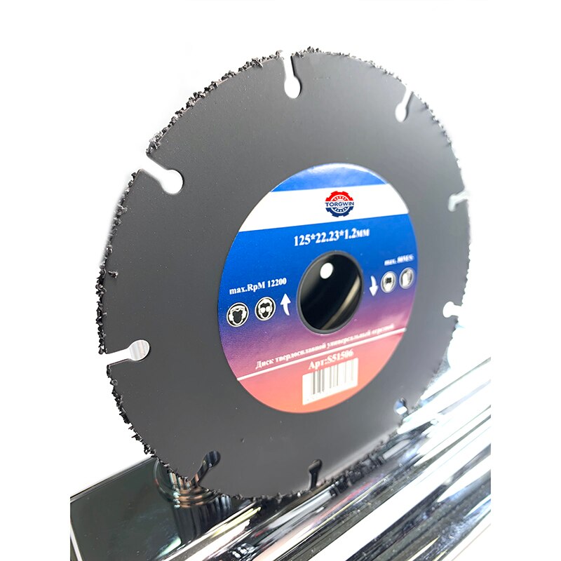 125MM Universal Cutting Disc Used For Installation On An Angle Grinder For Cutting Wood/plastic/laminate Dry Cutting Work
