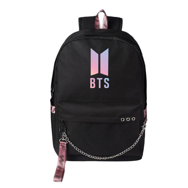 Usb Opladen Student Tas Leuke Mannen En Vrouwen Canvas Rugzak Sport Reizen Grote Capaciteit Rugzak Mochila Feminina: black l