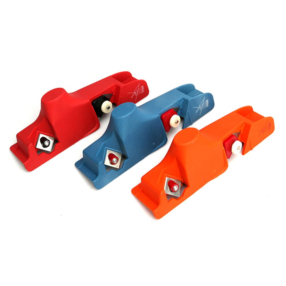 Gypsum Board Cement Plate Trimming Tools Kit Plastic Carbide Adjustable Planer For Edge Planing Machine Plasterboard Edging