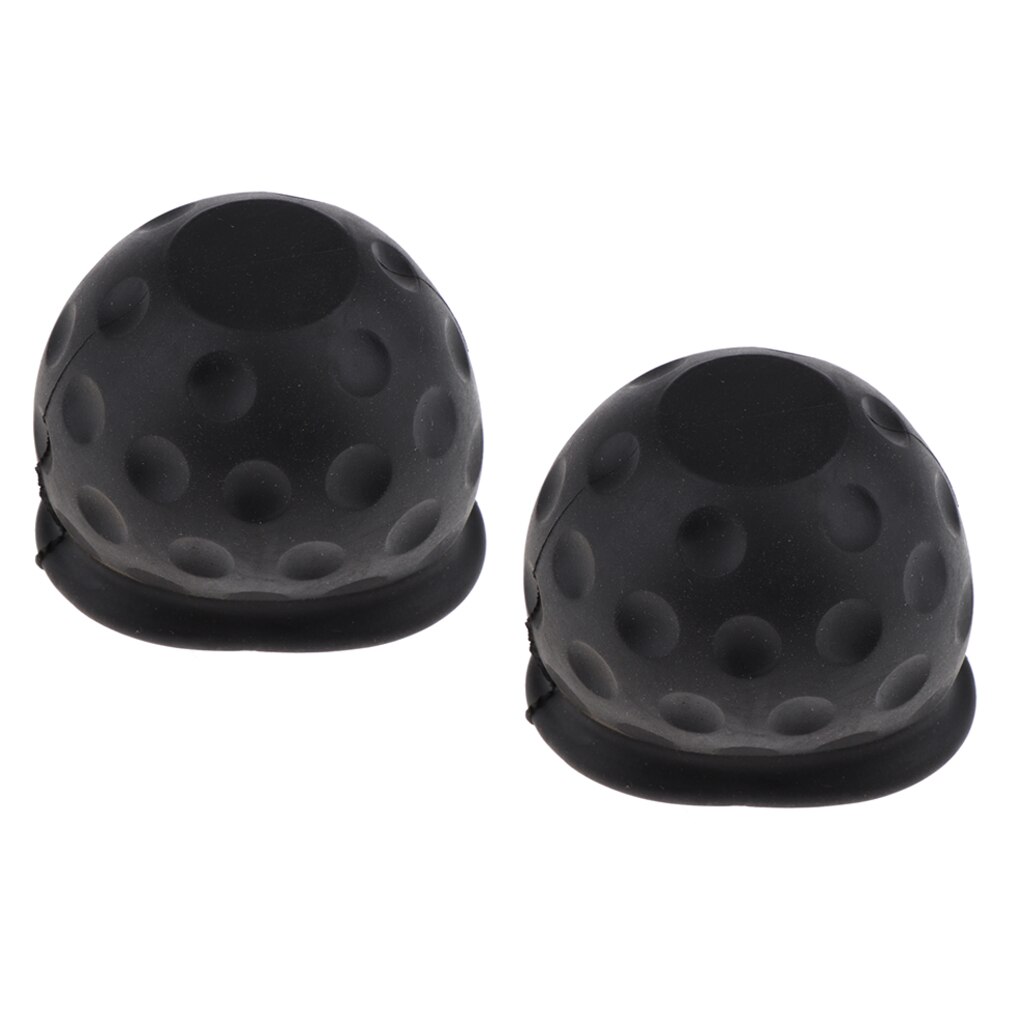 2 x Car Tow Ball Bar Towing Protect Towbar Towball Cap Cover