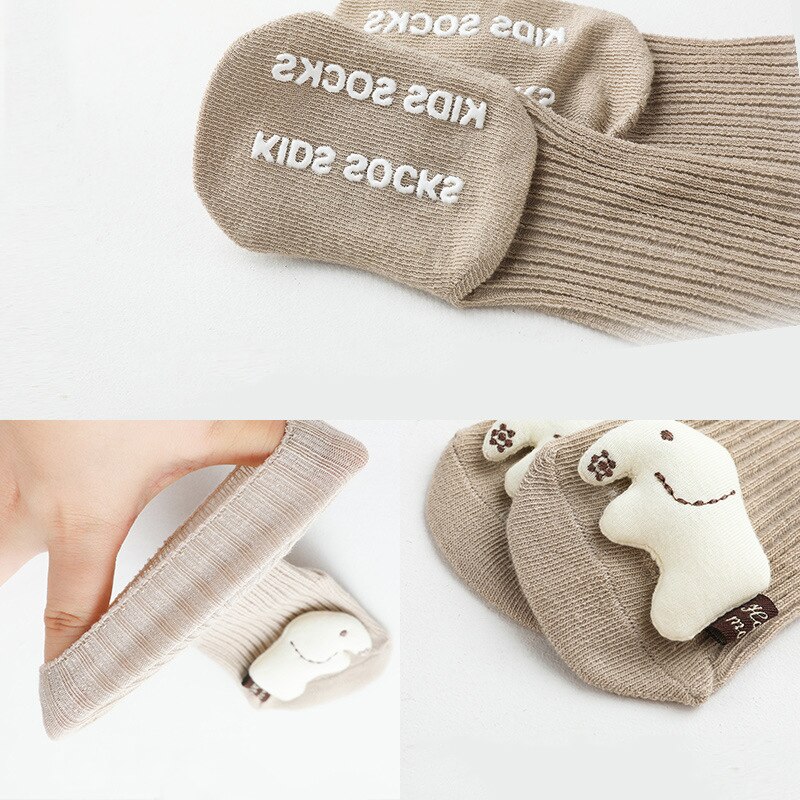 Herbst Winter Weiche Baumwolle Baby Mädchen Socken Neugeborenen Karikatur Ebene Baby Socken Kleinkind Baby Junge Socken Anti Unterhose Boden Socke frühling