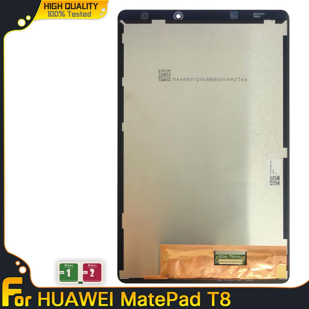 Original Tested 8” LCD For Huawei Matepad T8 KOBE2-L09 KOBE3-L09 KOBE2-W09 LCD Display With Touch Screen Digitizer Full Assembly