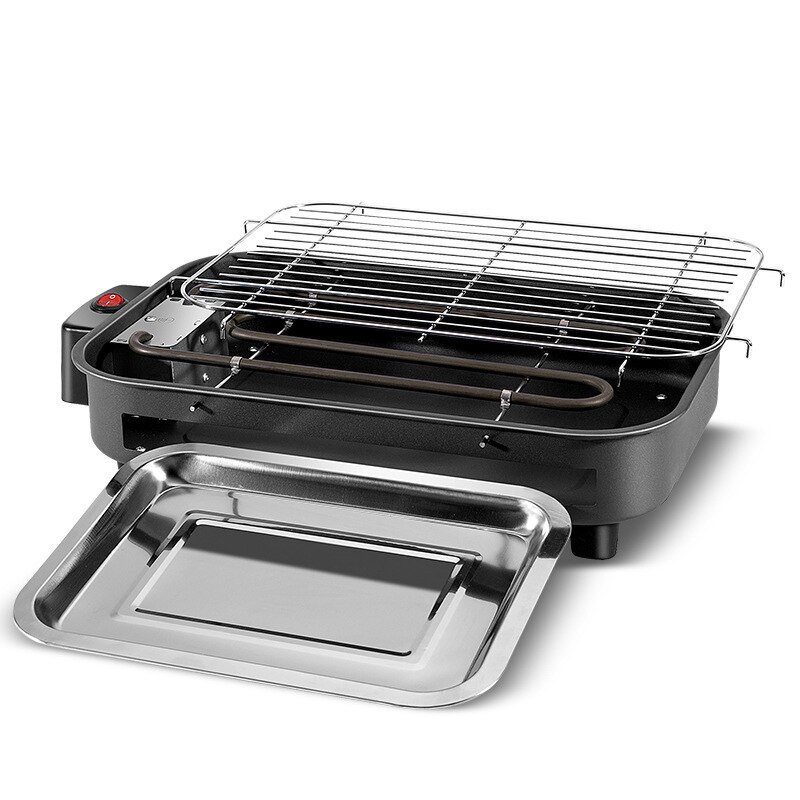 Kbxstart BBQ Grill 1300 W Multi-funktion Elektrische grillen Edelstahl Rauchfreien Elektrische Ofen Haushalt draussen Gesunde: Ursprünglich Titel