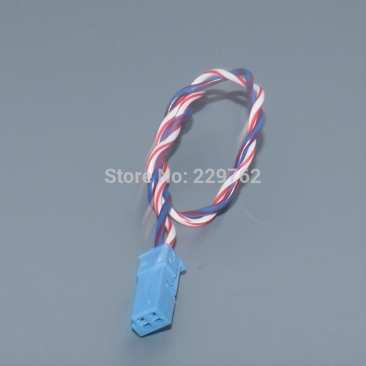 Connecteur électrique stéréo pour haut-parleur aigu, mâle et femelle, 2 broches, pour éclairage de porte, avec câble et queue de cochon, pour bmw
