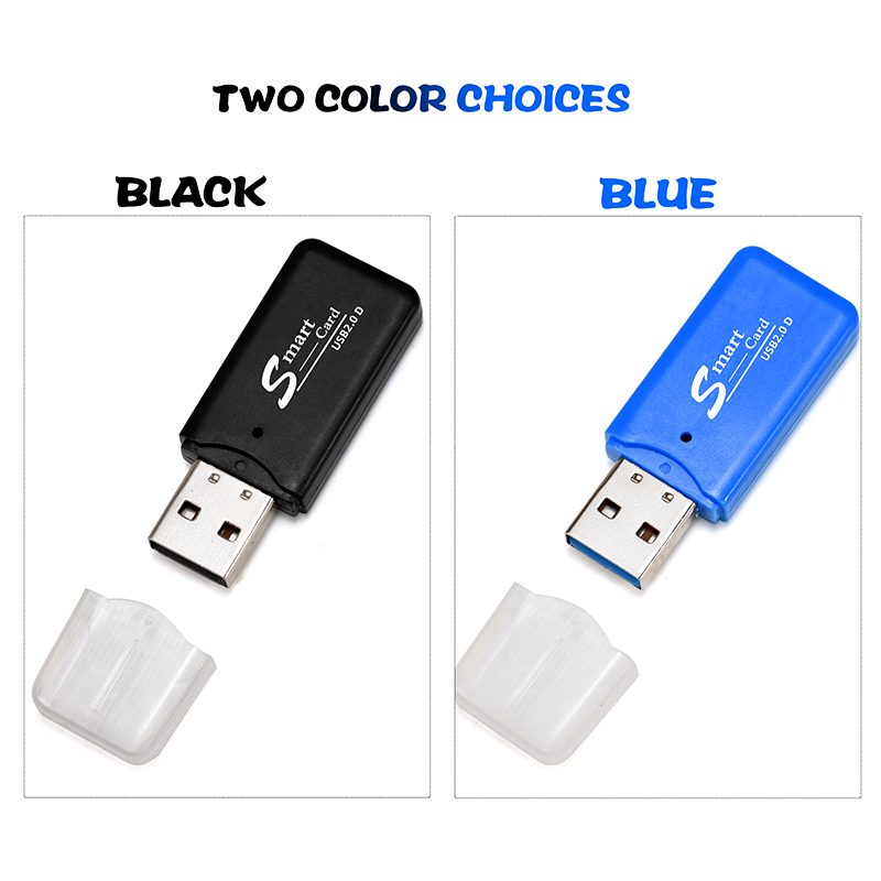SD Card Reader USB 2.0 Micro USB Card Reader Lector SD Memory Card Reader For SD TF USB Cardreader