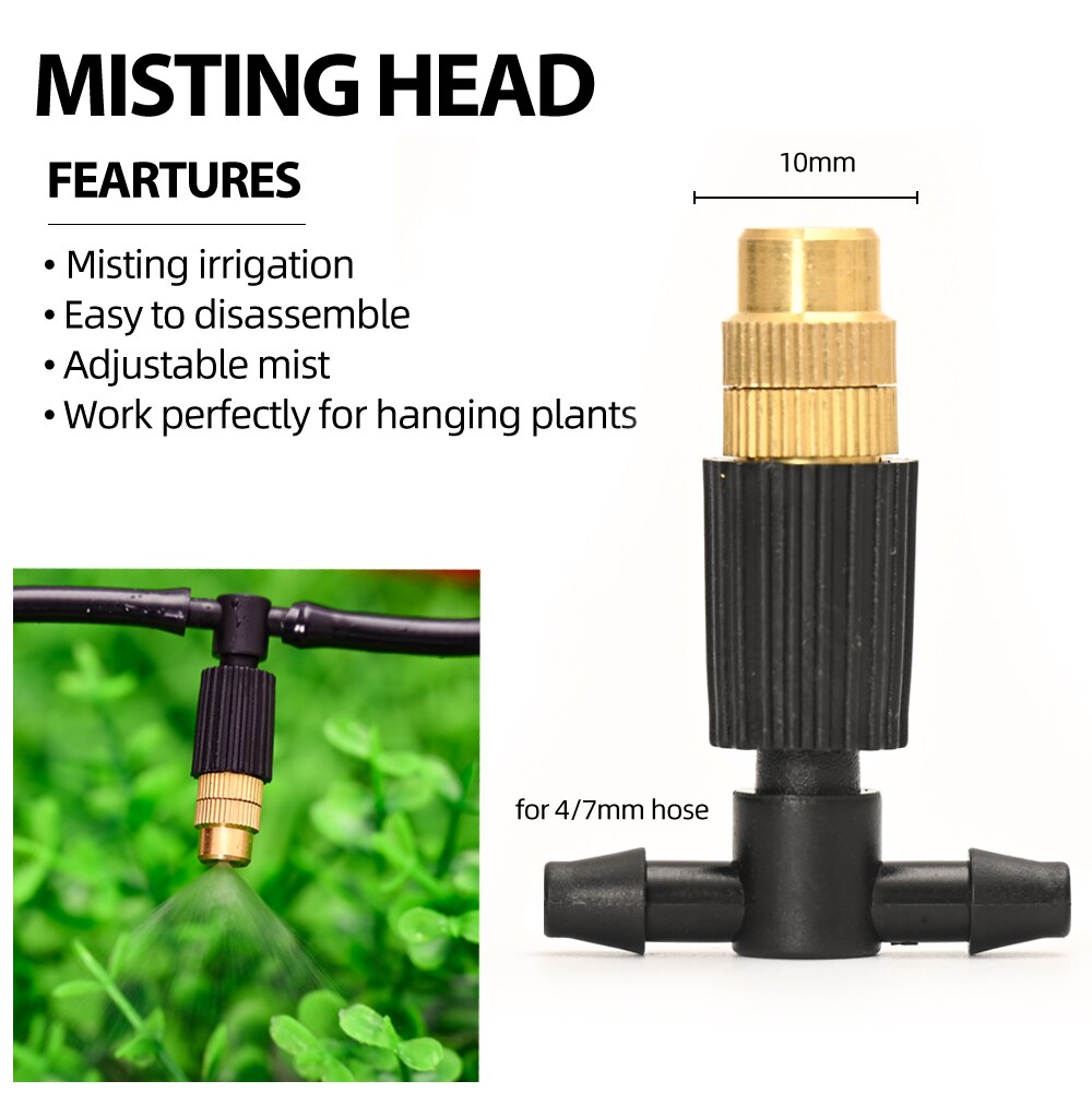 5M-60M Hose Drip Irrigation System Misting System Watering System Drippers For Irrigation Watering Set Garden Plant Watering
