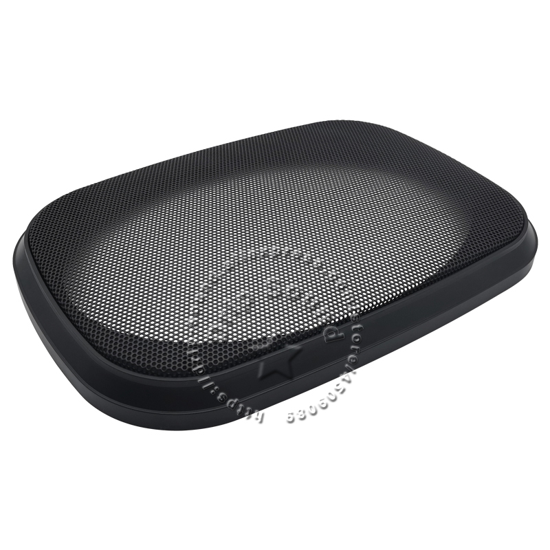 Cubierta cuadrada para parrilla de altavoz de 6x9 pulgadas, red de conversión de protección de malla metálica, círculo decorativo de Audio de coche de grado alto, 6x9 pulgadas