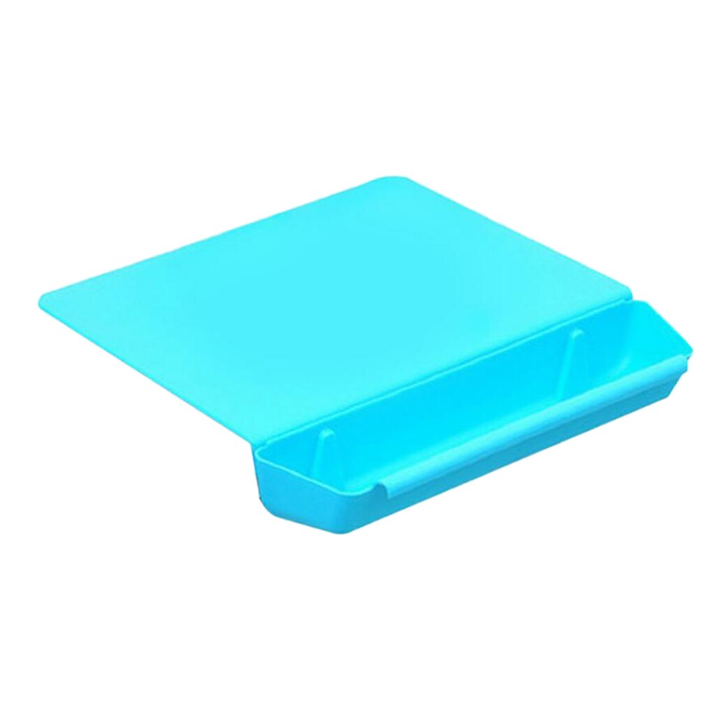 Kitchen Detachable Cutting Chopping Board w/ Storage Groove Trough Durable: Blue