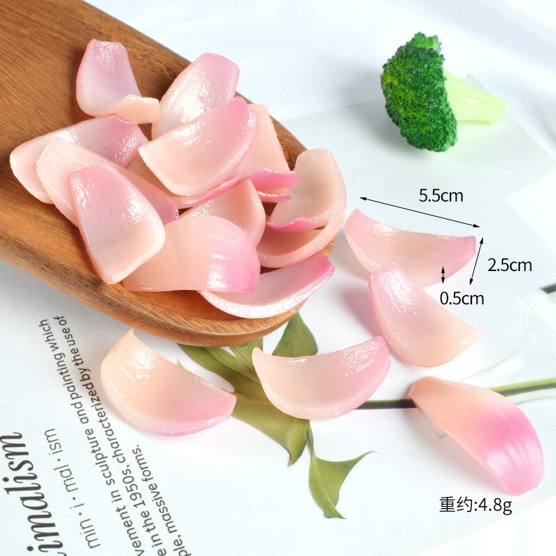 Simulación de cebolla rebanada, Bola de cebolla redonda, modelo de vegetal, plato de decoración, accesorios de tiro, juguetes para casa de juego: 20PCS