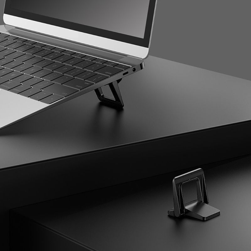 Mini Draagbare Onzichtbare Laptop Houder Verstelbare Cooling Stand Voor Bureau Notebook