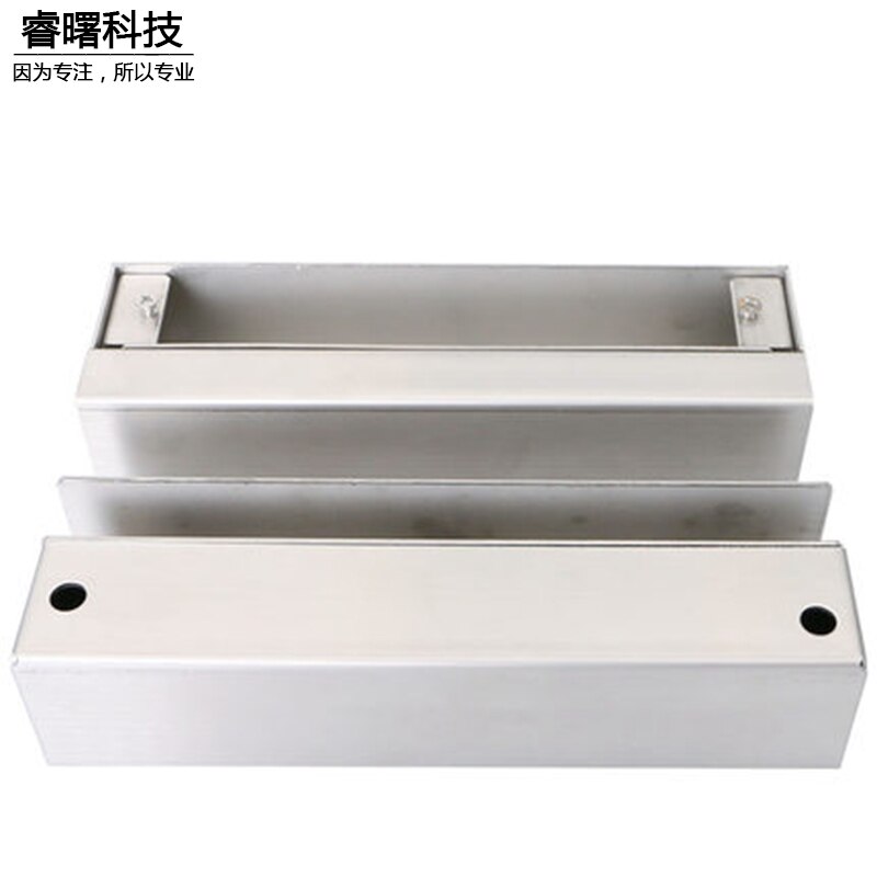 Electric Bolt Lock up and down Frameless Door Holder Electric Bolt Lock Glass Door Holder Stainless Steel Bracket