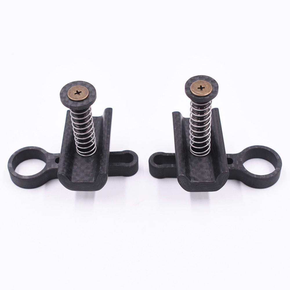 TWTOPSE Carbon Bike Clamp For Brompton Folding Bicycle Clamps Titanium Axle Hinge Lever Plate Hooks Lightweight 25.6g Parts