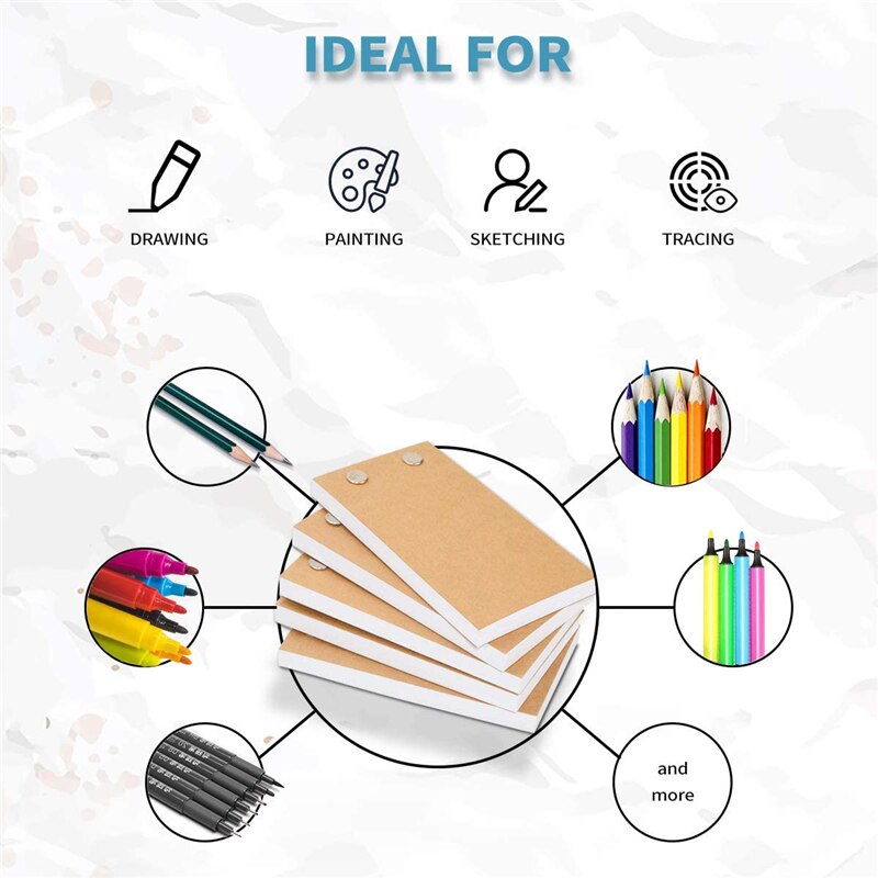 LED Drawing Pad - USB Powered - A5/A6 Size - Brightness Adjustable - Tracing Table