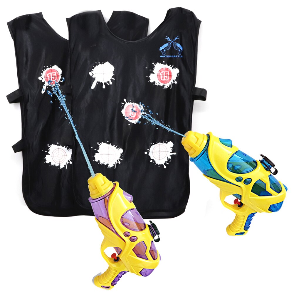 Water Activated Vesten Waterpistool Speelgoed Outdoor Water Fun Pool Party Interactieve Spelletjes Voor Kinderen Volwassenen Water Sport Vest