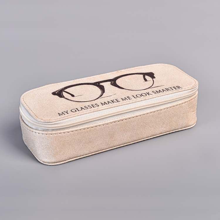 5pcs/lot Blank Sublimation Glasses box case transfer Printing Leather Case Blank consumables DIY