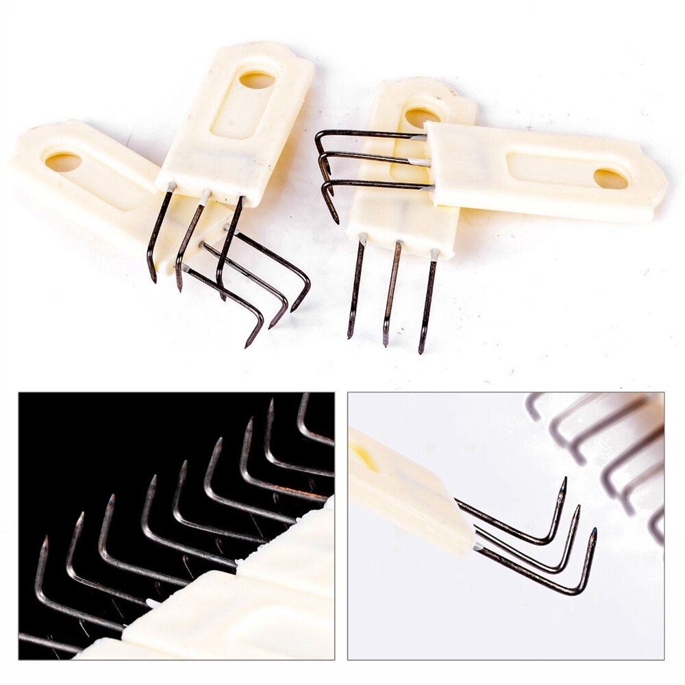 4 stks/set Hine Gewicht Hanger Voor 3 Haken Brother Zilver Riet Breien Machine HG5387X4