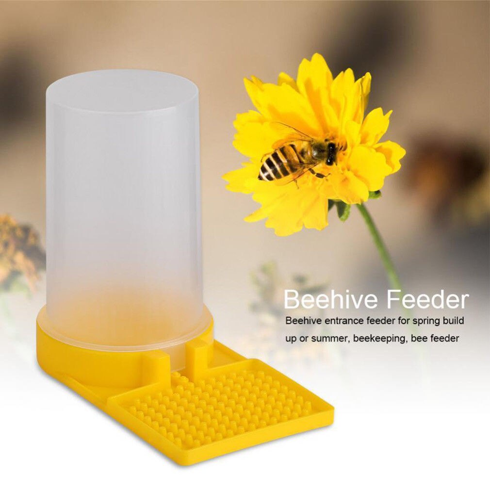 Apicultura colmena-alimentador de agua práctico para entrada de abejas, herramienta de nido de apicultor, suministros de jardín, accesorios,