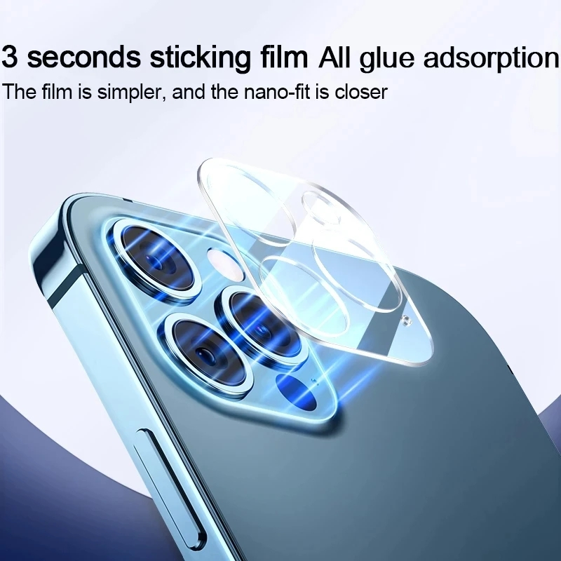 6in1 [3pcs Privacy Glass +3pcs Lens] Anti-Spy Blue Ray Screen Protector For iPhone 16 15 14 Plus 13 12 11 Pro Max Tempered Film