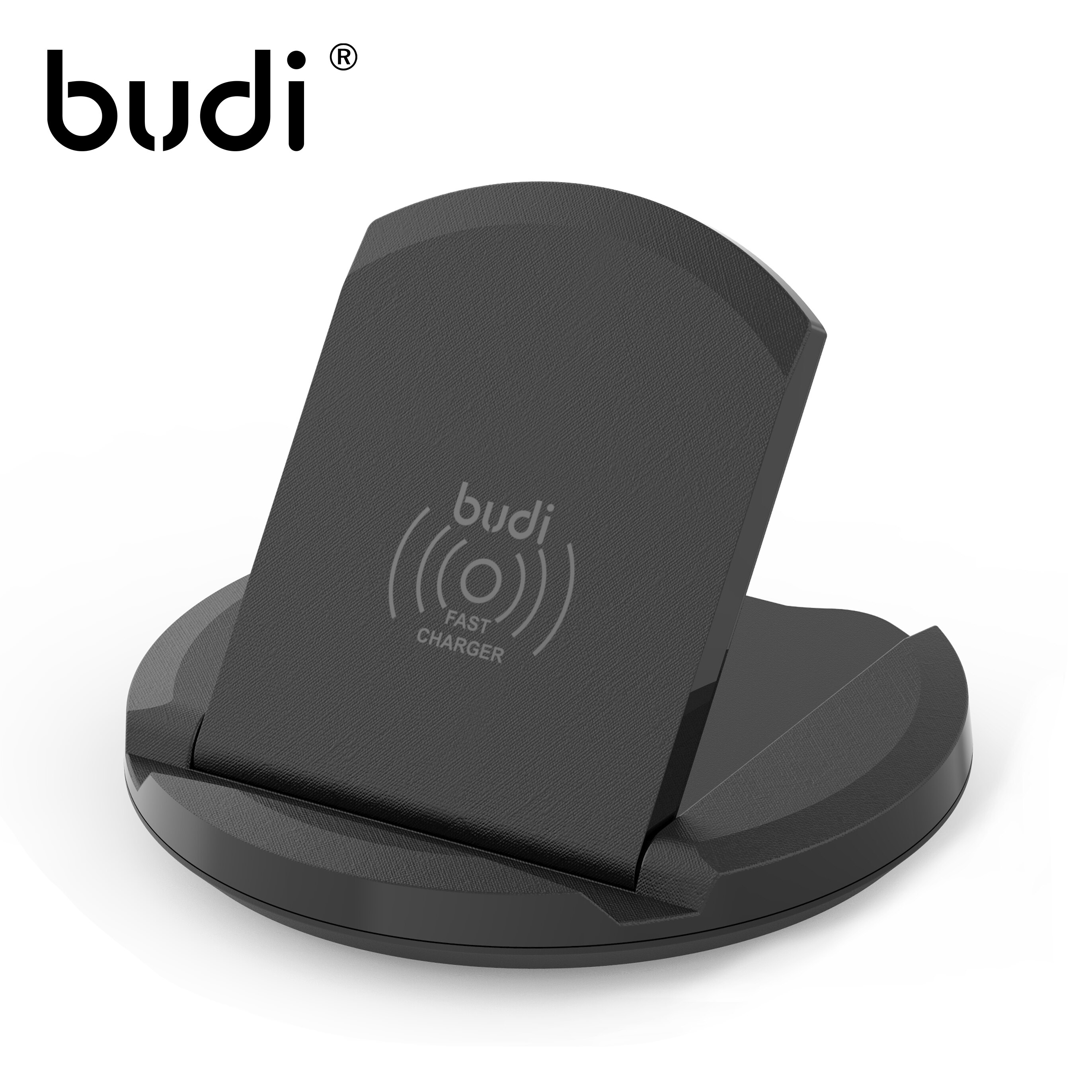 BUDI 15W Wireless Charger For iPhone 13 Pro Max 12 Mini Fast Wirless Charging For Samsung Xiaomi Huawei Phone Holder For iPhone: Default Title