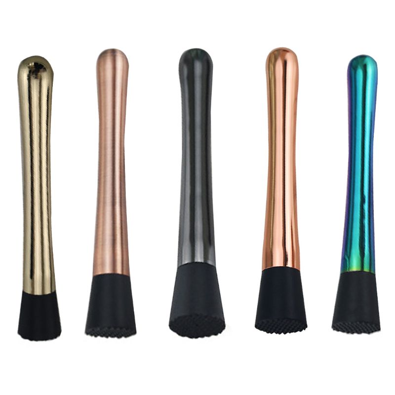 Ugniatacz koktajlowy Mojito sztabka ze stali nierdzewnej mikser Barware DIY pić owoce Muddl