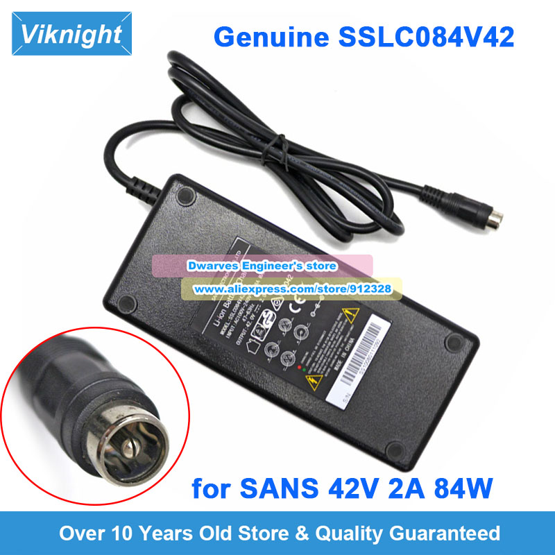 Genuine 42V 2A 84W Charger SSLC084V42 SANS Powe... – Grandado