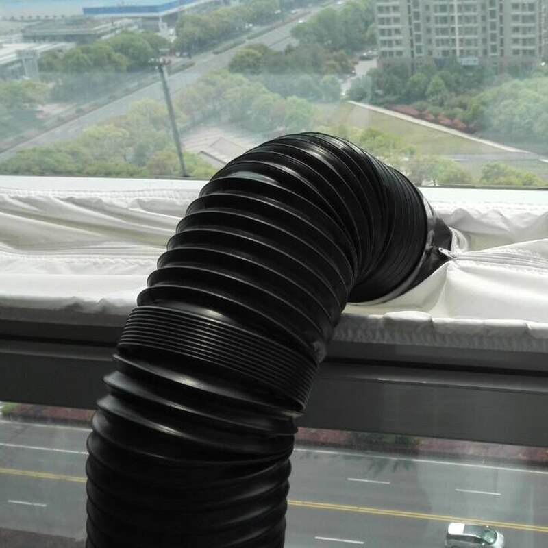 Universal Air Lock Window Seal Cloth Plate 4 M Airs Stop Conditioner Outlet Window Sealing Kit for Air Conditioner