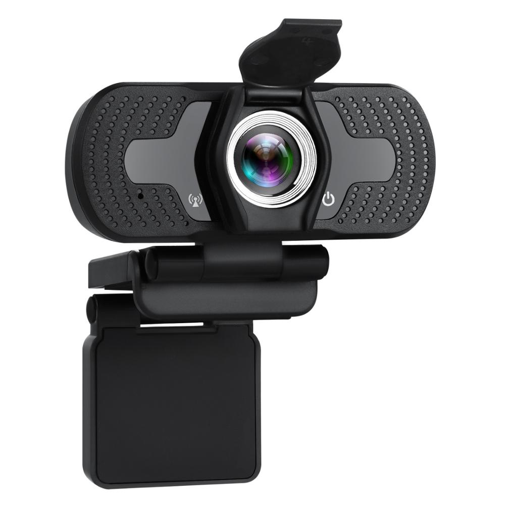 Full HD 1080P Webcam USB2.0 веб камера avec Couverture De Confidentialité Vivre Broadcaste Caméra Vidéo Automatique Mise Au Point Fixe Caméra Web avec Micro