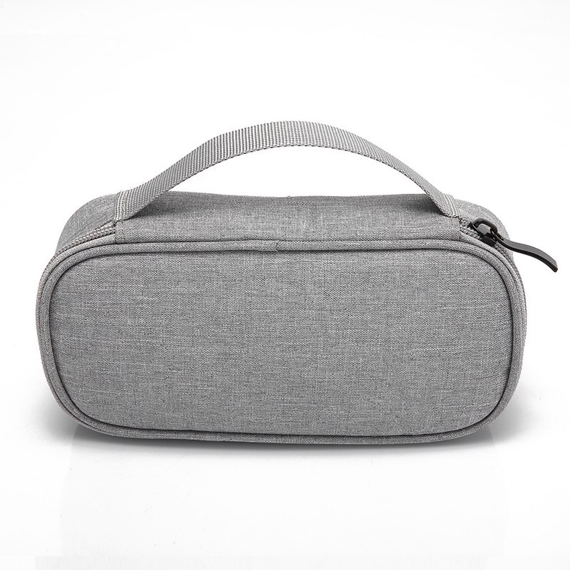 Wasserdichte aufbewahrungstasche für digitales zubehör, organizer für elektronikgeräte, reisetasche, tragetasche für usb-c-kabel: Grau